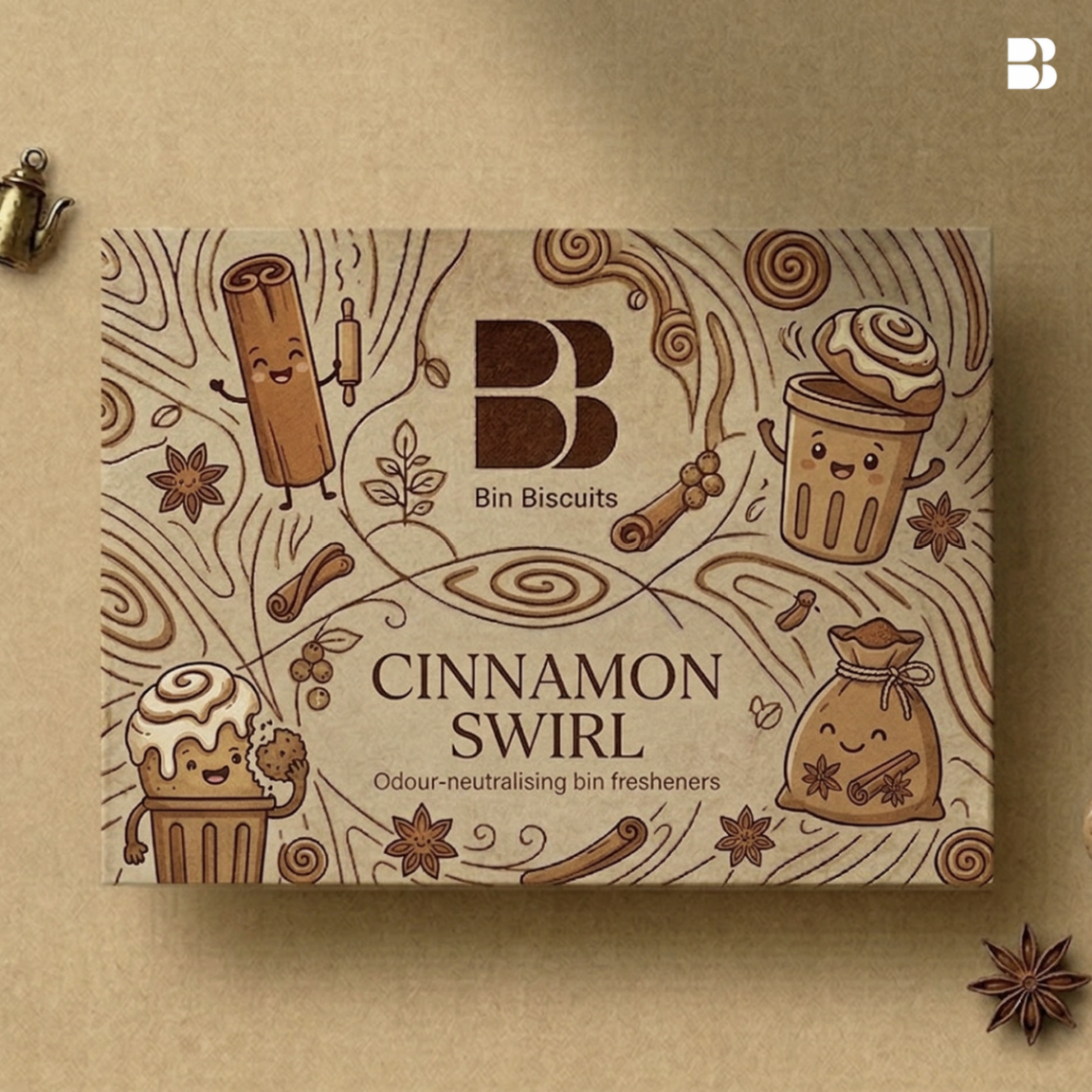 Cinnamon Swirl Packaging